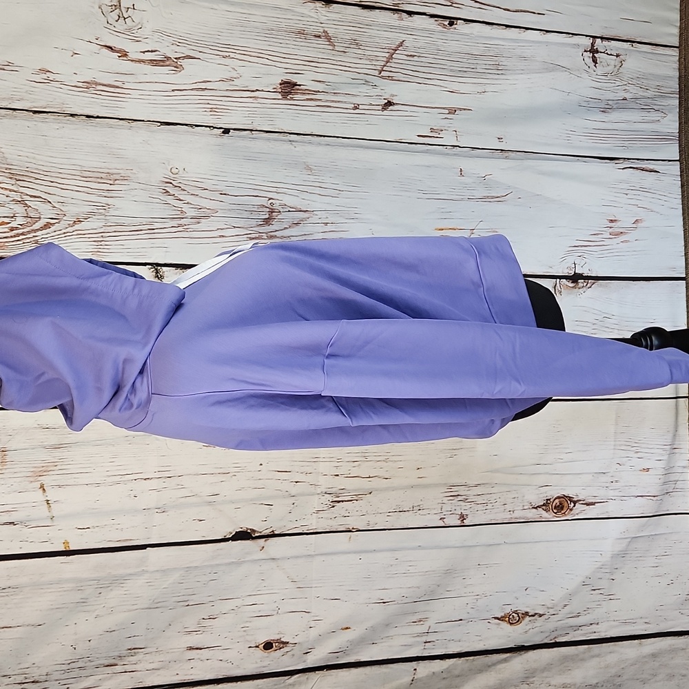 Puma Periwinkle Hoodie With White Hood Strings M - Picture 6 of 10